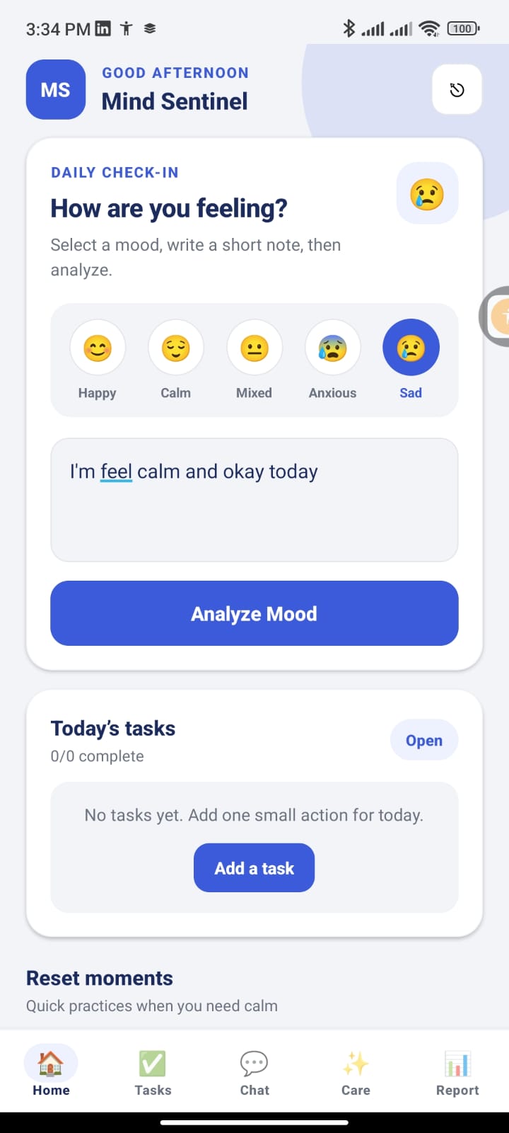 Mind Sentinal AI screen 9
